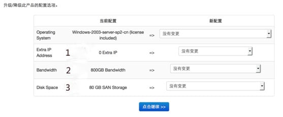 vps配置升级