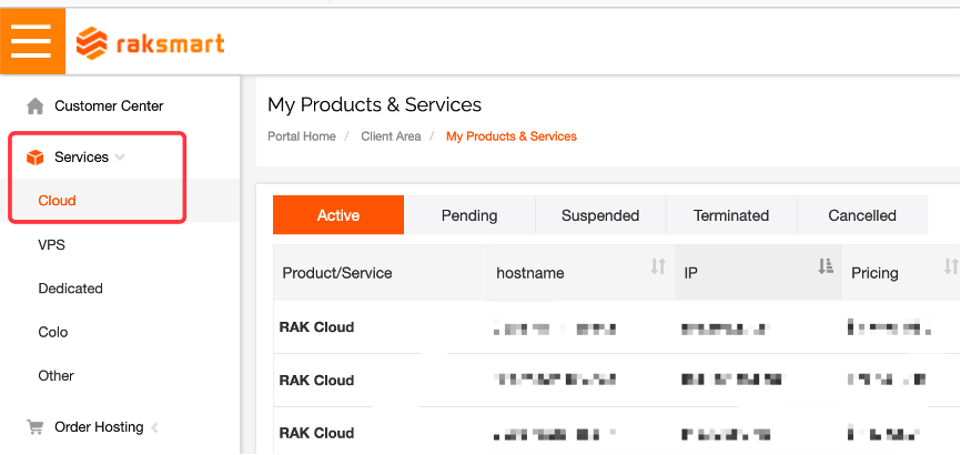 RAK Cloud